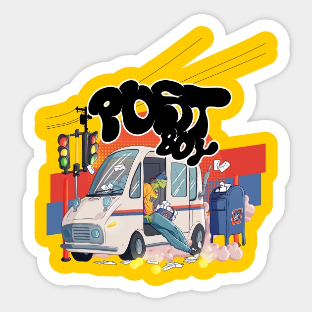 PostBoy Picolo Sticker by kidsuperpunch